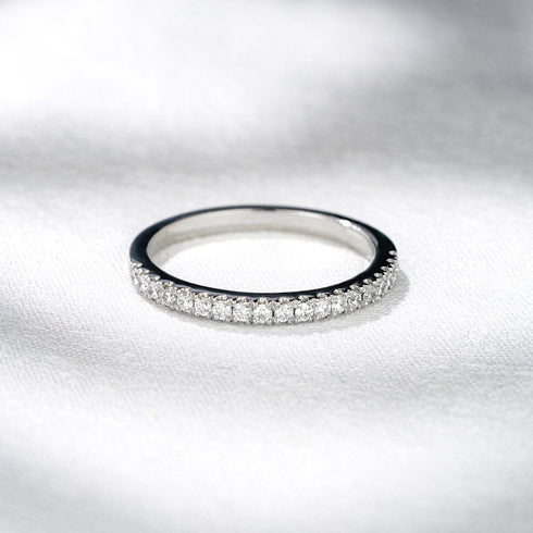 Elizabeth Matching Wedding Band 0.45ct G/Si Diamond in Platinum